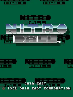 Nitro Ball (US) screen shot title